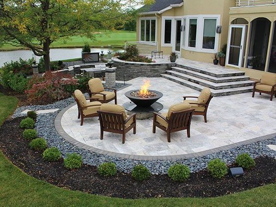 backyard paver installation