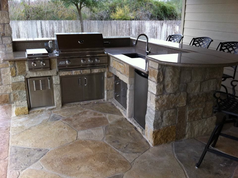 outdoor kitchen installation services in tucson